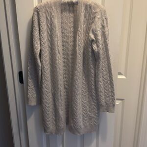 NWOT Garnet Hill Open Front Cashmere Cardigan - XS